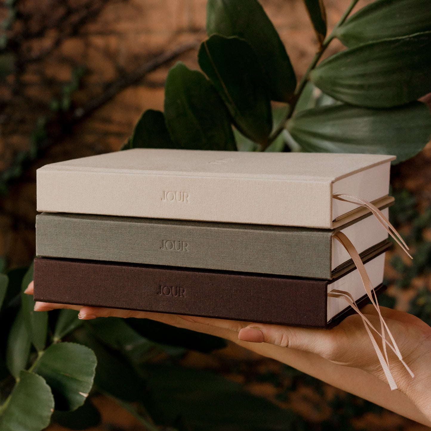 Chocolate Linen Journal