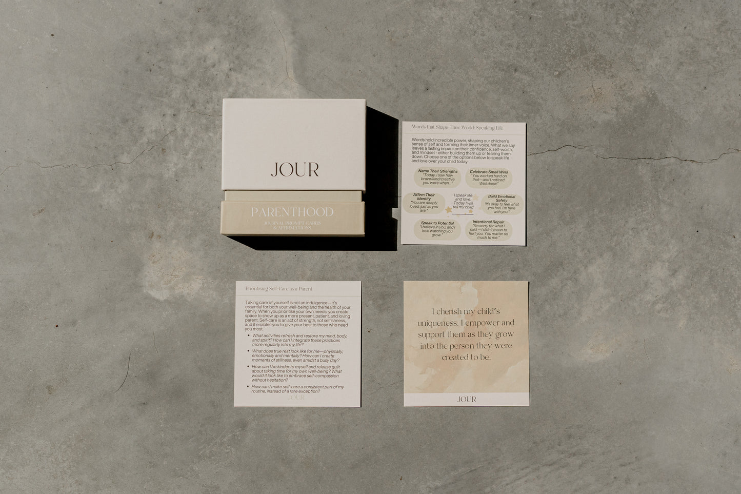 Parenthood - Prompt & Affirmation Cards