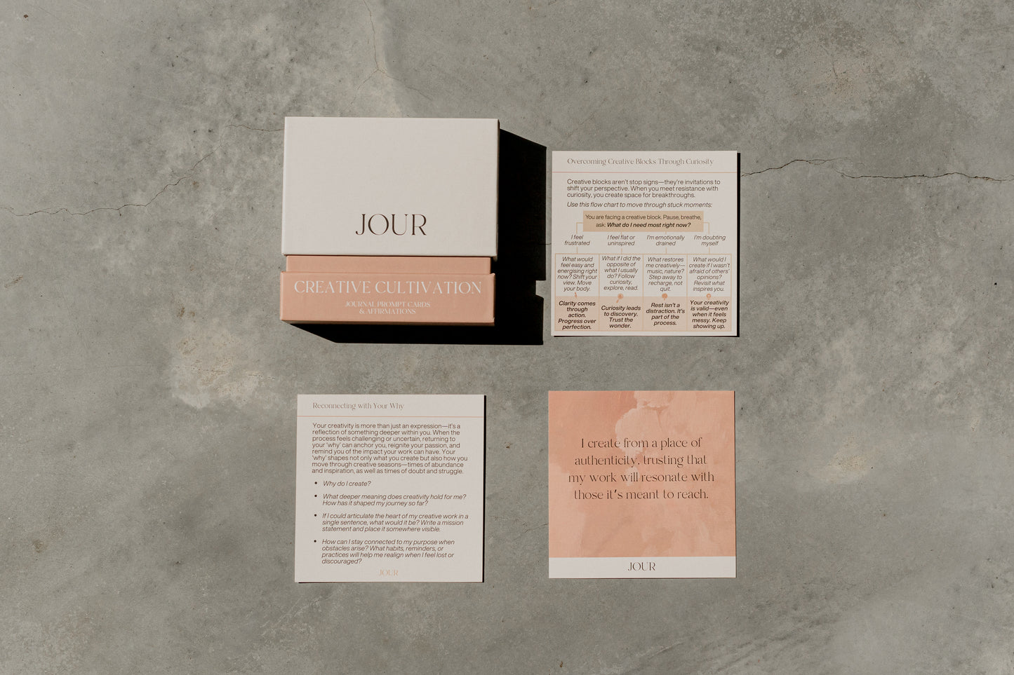 Creative Cultivation - Prompt & Affirmation Cards