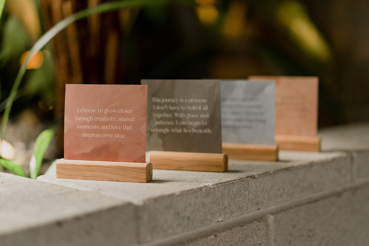 Timber Display Stand