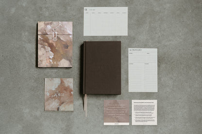 Chocolate Linen Journal