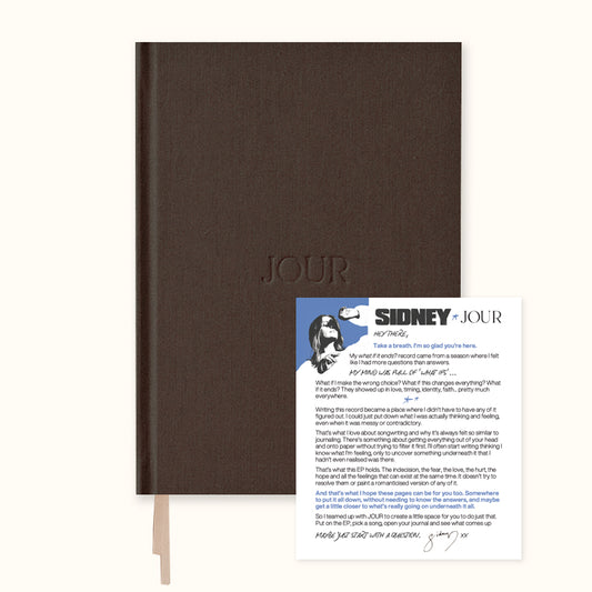 Sidney x JOUR Chocolate Journal