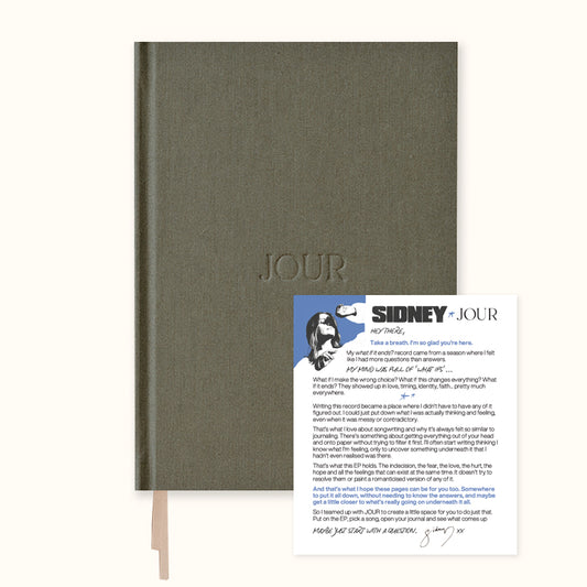 Sidney x JOUR Olive Journal