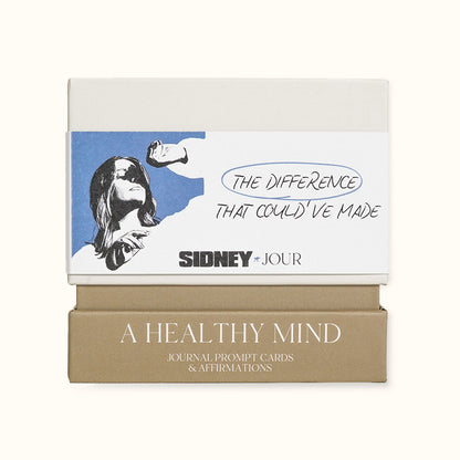Sidney x JOUR - A Healthy Mind Prompt & Affirmation Cards