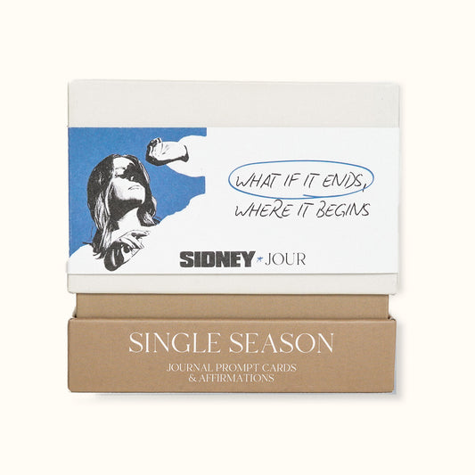 Sidney x JOUR - Single Seasons Prompt & Affirmation Cards